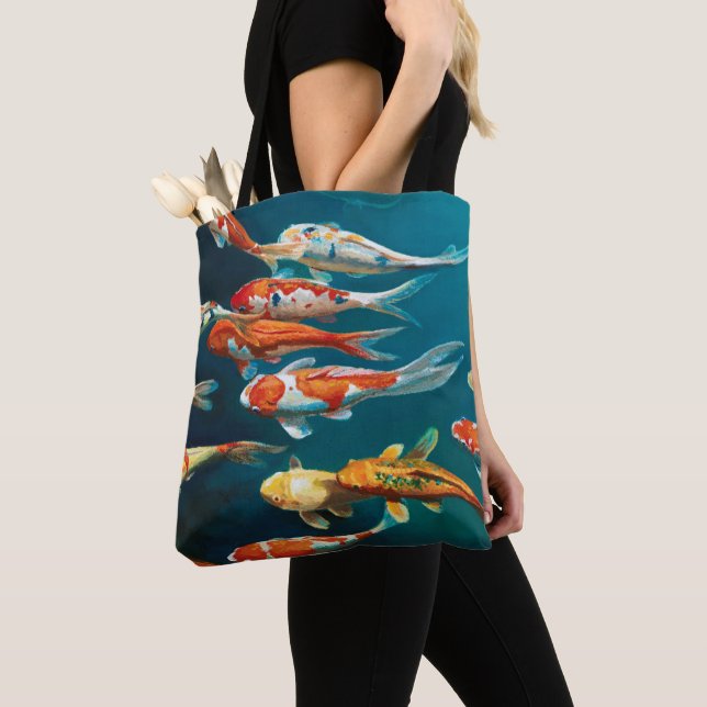 Bolsa Tote Balé Koi - (Close Up)