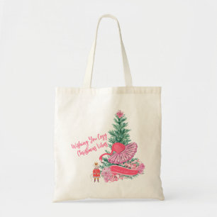 Bolsa Tote Balé Parody Flamingo Natal