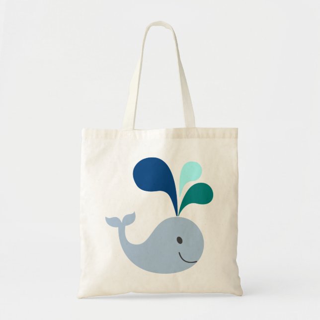 Bolsa Tote Baleia (Frente)