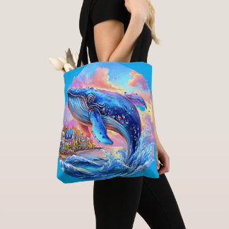 Bolsa Tote Baleia