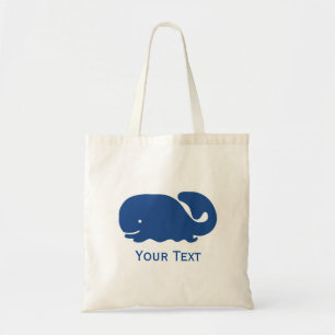 Bolsa Tote Baleia Azul-Náutica Personalizada