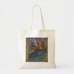Bolsa Tote Baleia Bestiária Medieval c. 1270