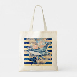 Bolsa Tote Baleia de Aquarela