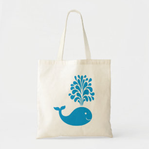 Bolsa Tote Baleia engraçada