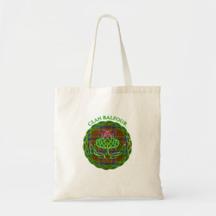 Bolsa Tote Balfour Scottish Tartan Celtic Thistle