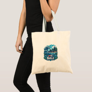 Bolsa Tote Bali Tote Bag Azul e Verde