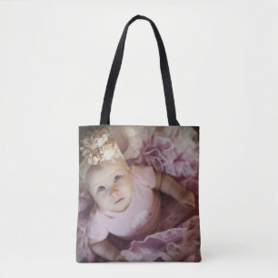 Bolsa Tote Ballerina Baby Canvas