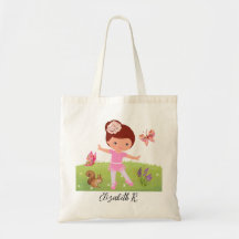 Ballerina Woodland Amigos Squirrel Butterfly