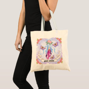Bolsa Tote Ballet Roses Bailarina