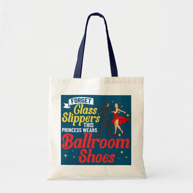 Bolsa Tote Ballroom Dancing Beginner Music Dancer Lessons (Frente)