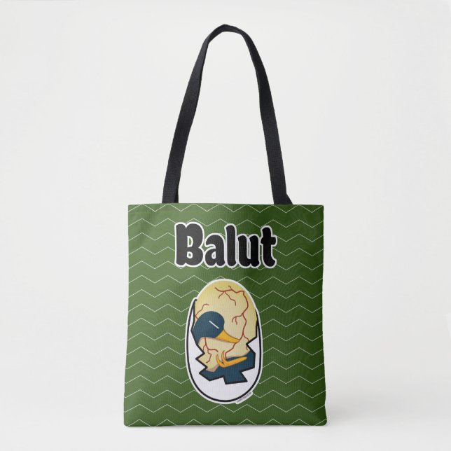 Bolsa Tote Balut ovo embrião de ovo proteína filipino (Frente)