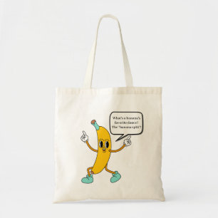Bolsa Tote Banana Piada Bag Engraçado