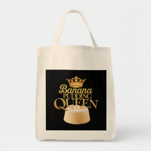 Bolsa Tote Banana Pudim Queen Ultimate design para Dessert