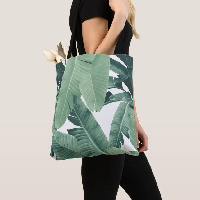 Bolsa Tote Banana Tropical Deixa a selva #4b #tropical #wall (Close Up)