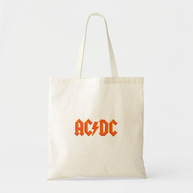 Bolsa Tote BANDA de música AC DC (Frente)