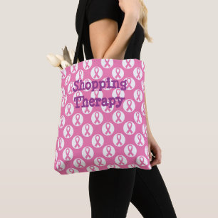 Bolsa Tote Banda de Toque de Sensibilização do Cancer da Mama