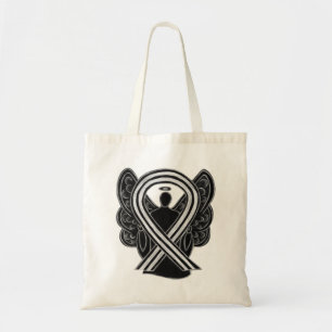 Bolsa Tote Banda de Toques Personalizada de Fita de Consciênc