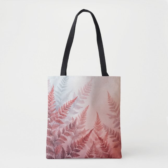 Bolsa Tote Banda de Tota de Aquarela Botânica (Frente)
