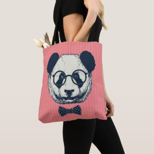 Bolsa Tote Bandas de Panda