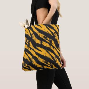 Bolsa Tote Bandas de Tigre Clássicas Urbanas