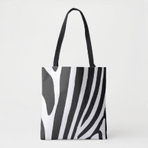 Bandas de Zebra Negra e Branca