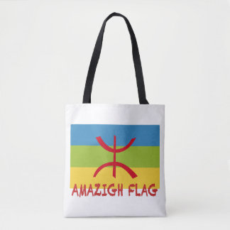 Bolsa Tote Bandeira Amazigh - Bandeira-Drapeau Amazigh
