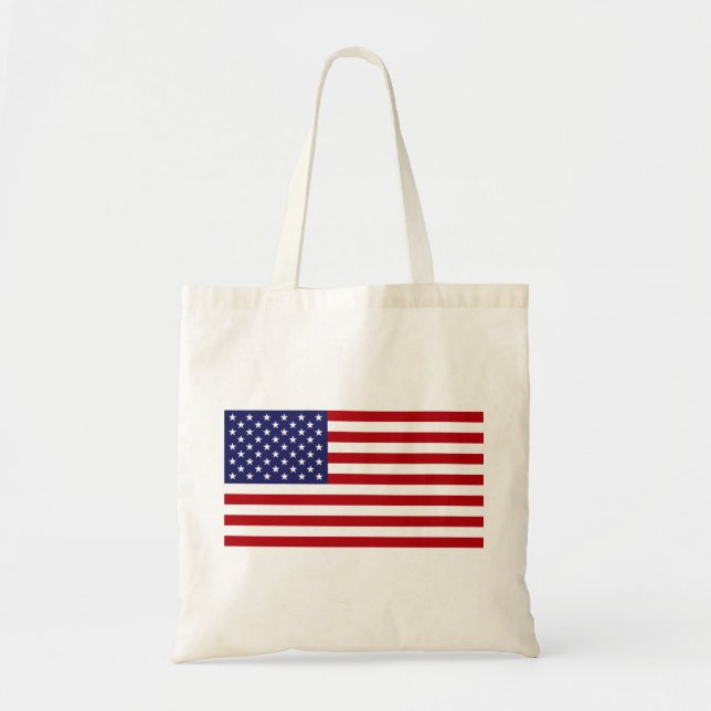 Bolsa Tote Bandeira americana - bandeira dos Estados Unidos - (Frente)