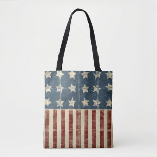 Bolsa Tote bandeira americana em apuros