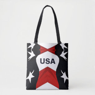 Bolsa Tote Bandeira Americana EUA