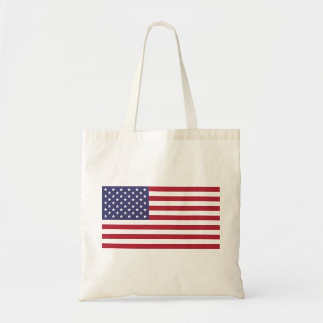 Bolsa Tote Bandeira americana - os Estados Unidos da América (Frente)