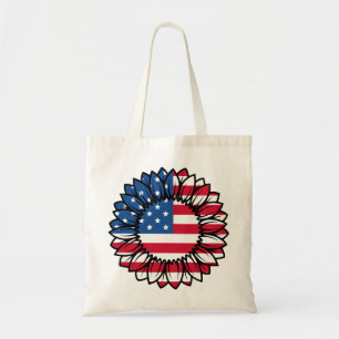 Bolsa Tote Bandeira Americana Sunflower-32222