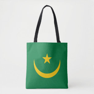 Bolsa Tote Bandeira Antiga da Mauritânia