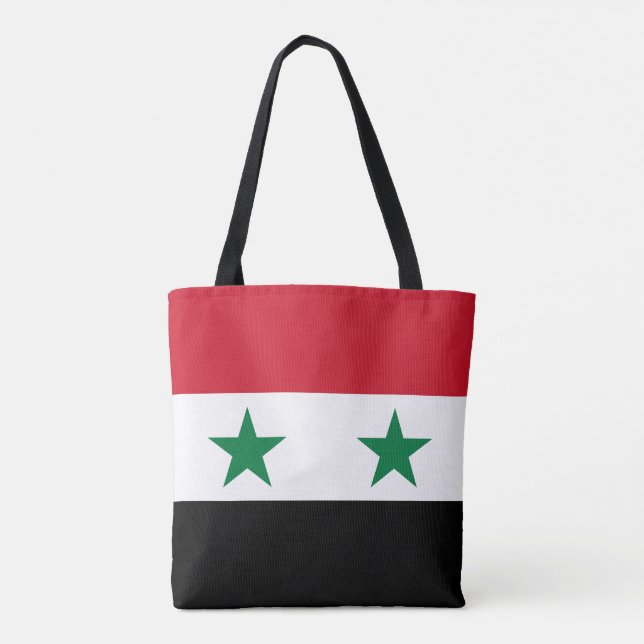 Bolsa Tote Bandeira antiga da Síria (Verso)