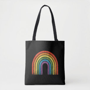 Bolsa Tote Bandeira Arco-Íris LGBTQ Orgulho Gay Conscientizaç
