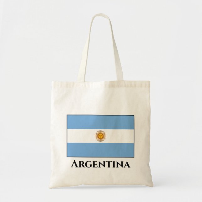 Bolsa Tote Bandeira Argentina (argentina) (Frente)
