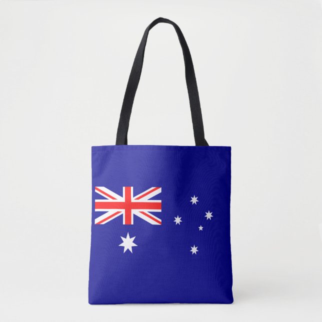 Bolsa Tote Bandeira Australiana Patriótica (Frente)