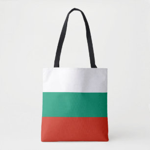Bolsa Tote Bandeira Búlgara Patriótica