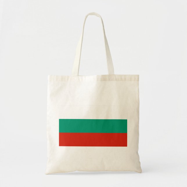 Bolsa Tote Bandeira Bulgária (Frente)