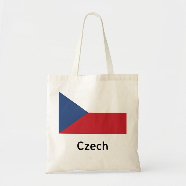 Bolsa Tote Bandeira Checa (Frente)