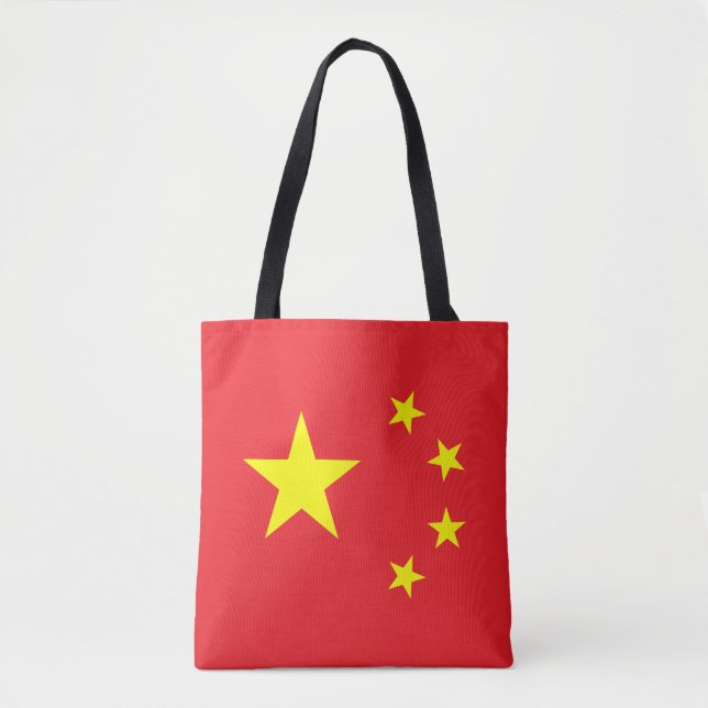 Bolsa Tote Bandeira Chinesa (Frente)