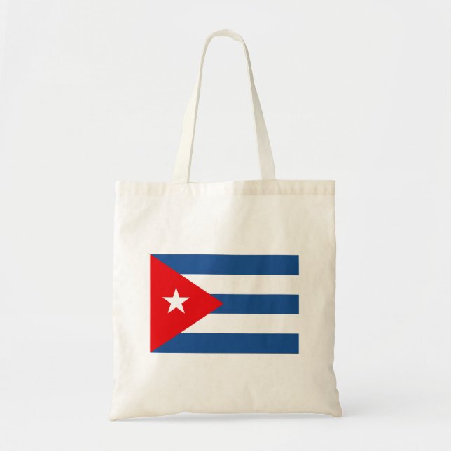 Bolsa Tote Bandeira Cuba (Frente)