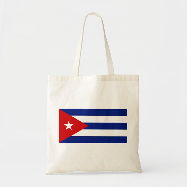 Bolsa Tote Bandeira Cubana (Frente)