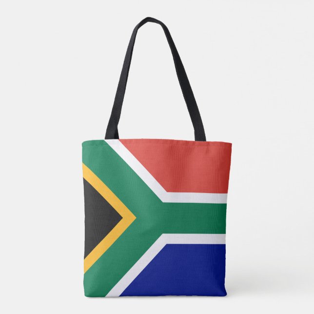 Bolsa Tote Bandeira da África do Sul (Verso)