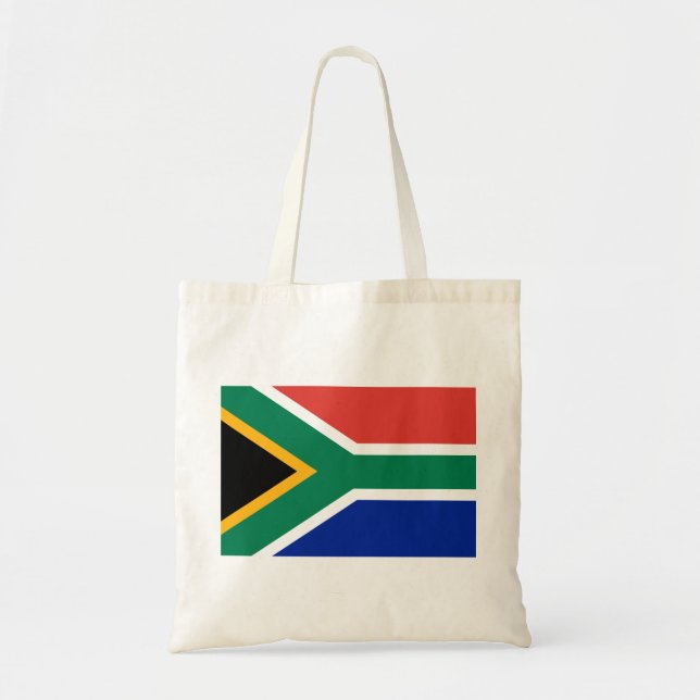 Bolsa Tote Bandeira da África do Sul (Frente)