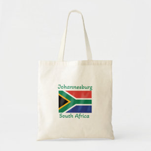 Bolsa Tote Bandeira da África do Sul de Joanesburgo