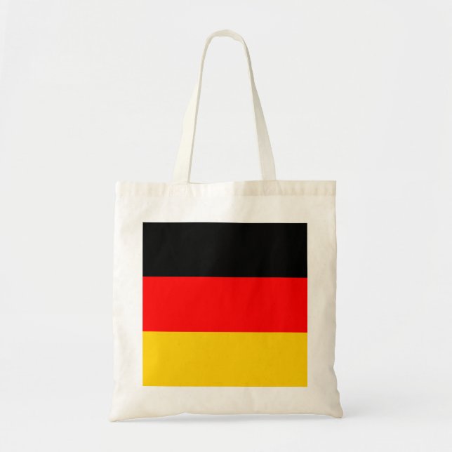 Bolsa Tote Bandeira da Alemanha (Frente)