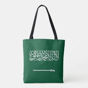 Bolsa Tote Bandeira da Arábia Saudita