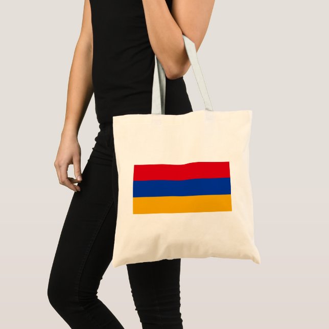 Bolsa Tote Bandeira da Armênia (Frente (produto))