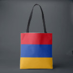 Bolsa Tote Bandeira da Armênia<br><div class="desc">Bandeira da Armênia</div>