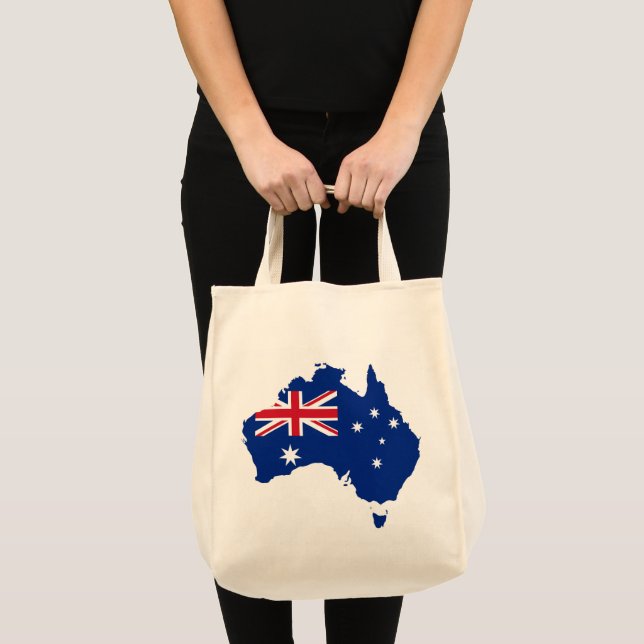 Bolsa Tote Bandeira da Austrália (Frente (produto))